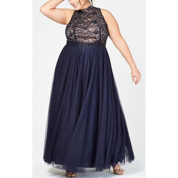 City Studio Dresses & Skirts - City Studio Embellished Ball Gown